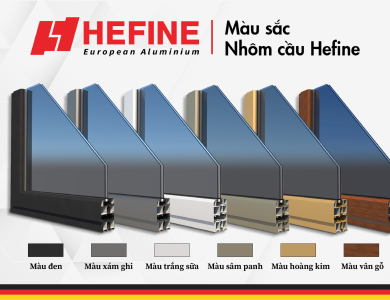 Bảng Màu Nhôm Cầu Hefine: Lựa Chọn Hoàn Hảo Cho Mọi Kiến Trúc Hiện Đại
