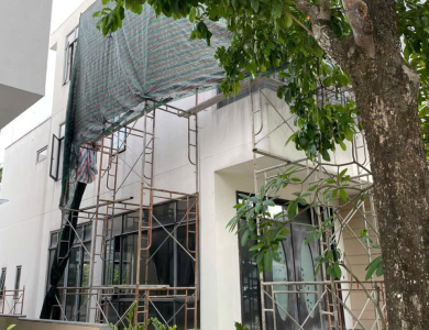 Thi công cửa nhôm cầu cách nhiệt Hefine cho biệt thự Lucasta Khang Điền – TP.HCM